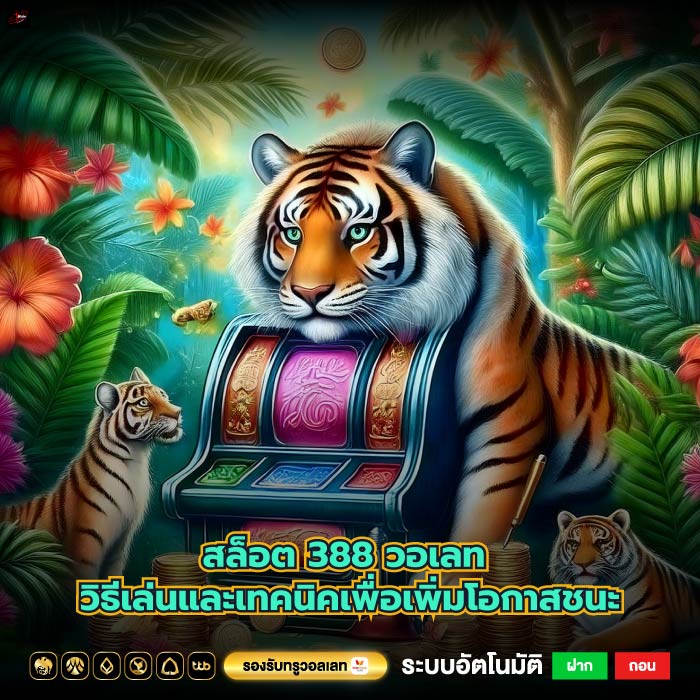 สล็อต 388 วอเลท วิธีเล่นและเทคนิคเพื่อเพิ่มโอกาสชนะ
